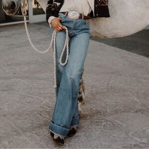 Stetson light wash trouser xlong denim